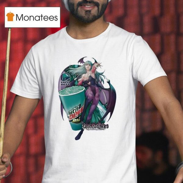 Mamono World Bja Bat Baja Blast Darkstalkers Resurrection T Shirt