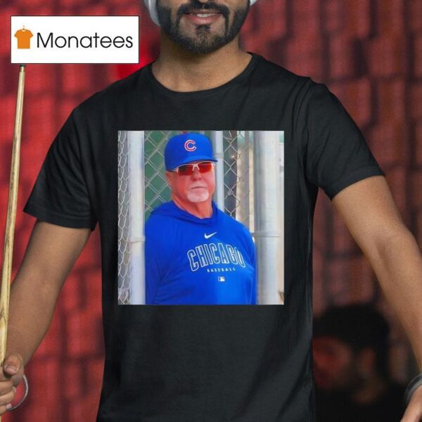 Mark Mcgwire Wearing Chicago Cubs Baseball Photo T Shirt