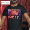 Max Verstappen Kissing Lewis Hamilton Photo T Shirt