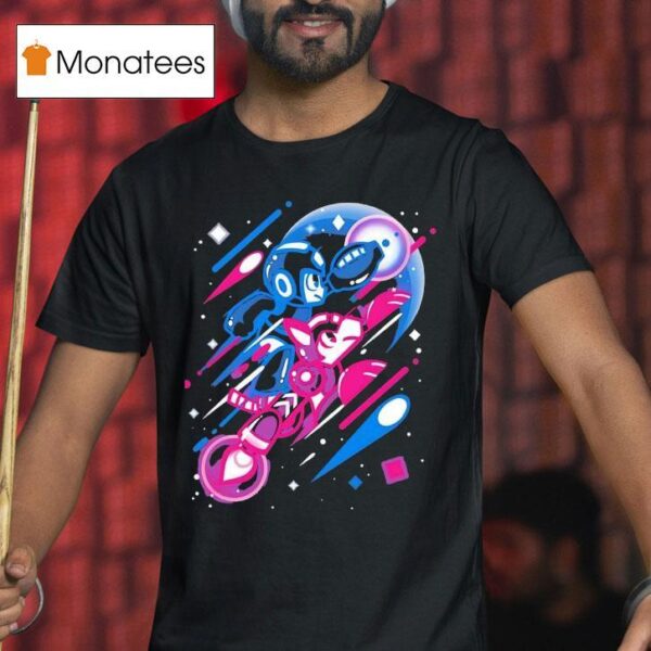Mega Man And Rush T Shirt