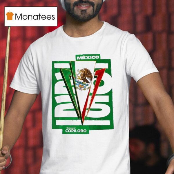 Mexico Concacaf Copa Oro Logo T Shirt