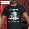 Michael Myers Halloween Years His Time Has Come Signatures T Shirt