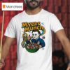 Michael Myers Munch Free Mask Inside Halloween T Shirt