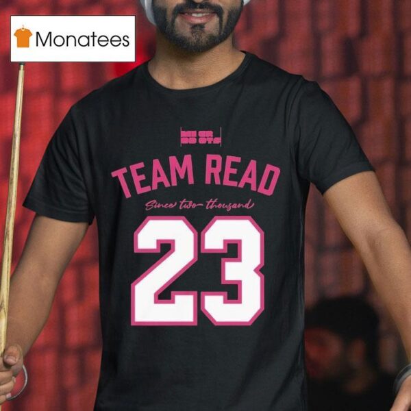 Microdots Team Read Since T Shirt