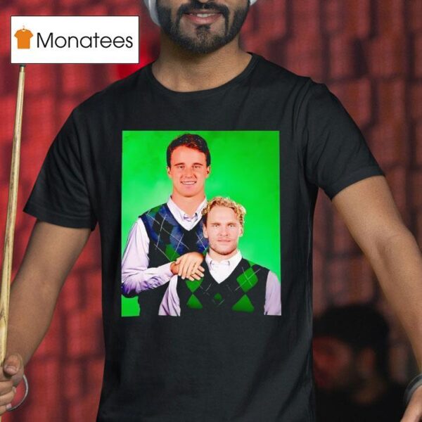 Mikko Rantanen And Jake Oettinger Step Brothers Dallas Stars T Shirt