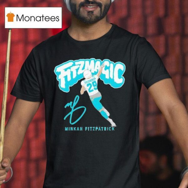Minkah Fitzpatrick Miami Fitzmagic Signature T Shirt