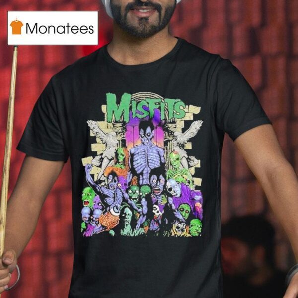 Misfits Earth A D Recolored T Shirt