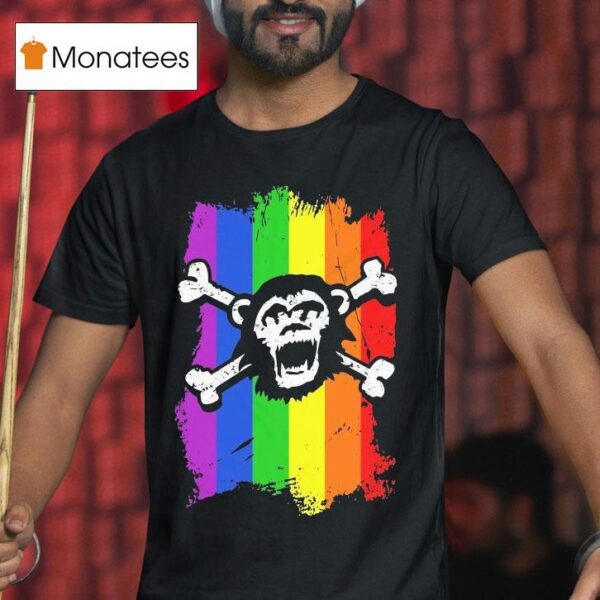 Mr Hurley Die Pulveraffen Pride Logo T Shirt
