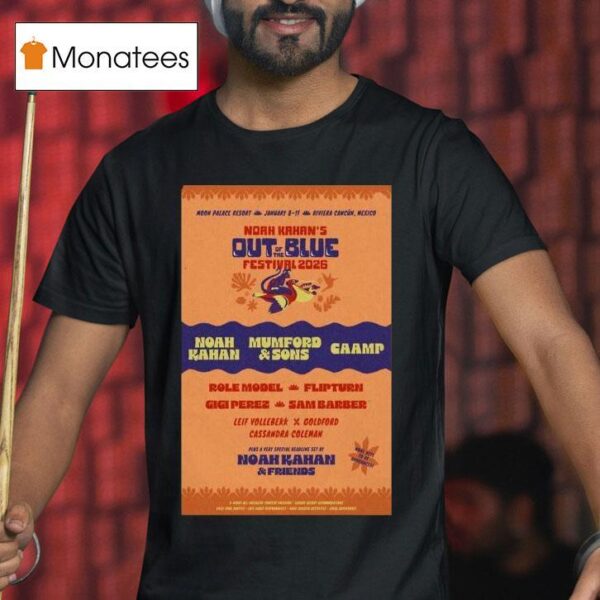 Mumford Sons Out Of The Blue Festival T Shirt