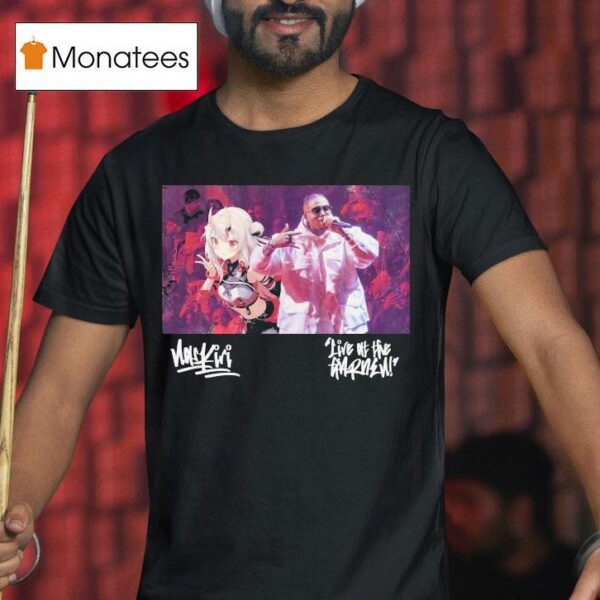 Nakiri Ayame X Nas Live At The Garden Waifu T Shirt