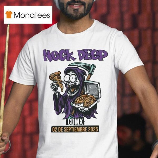 Neck Deep Cdmx Sept Auditorio Bb Mexico T Shirt