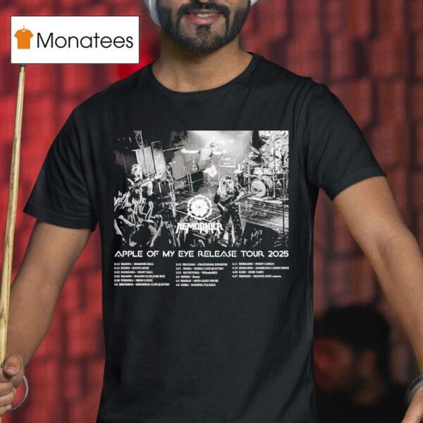 Nemophila Apple Of My Eye Release Tour Dates T Shirt