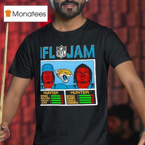 Nfl Jam Jaguars Travis Hunter Jacksonville Jaguars T Shirt