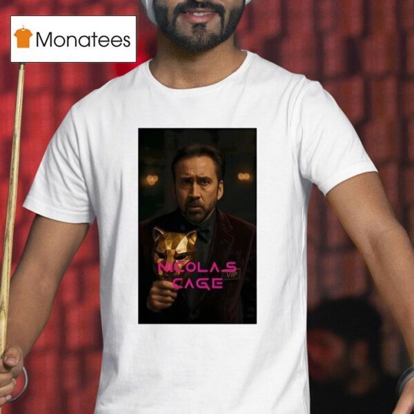Nicolas Cage Vip Squid Game Usa T Shirt