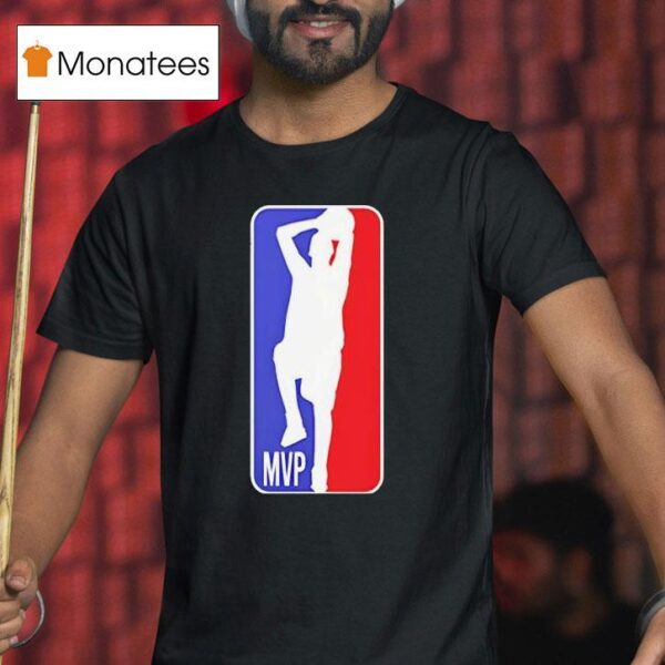 Nikola Jokic Mvp Shooting Basketball Logo T Shirt