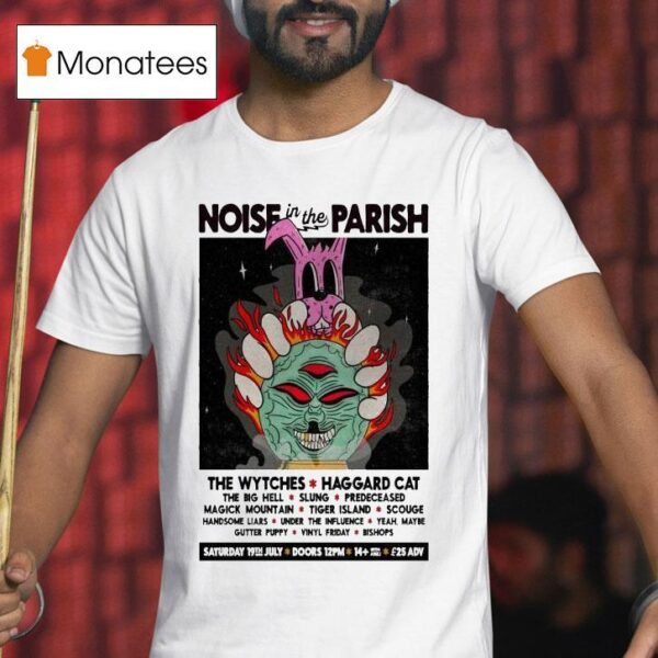 Noise In The Paris The Wytches Haggard Cat Huddersfield T Shirt