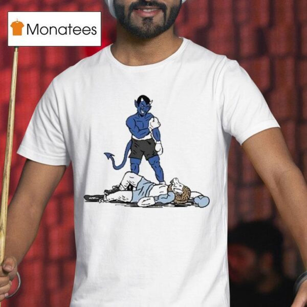 North Carolina Tar Heels Vs Duke Blue Devils D Knockou T Shirt