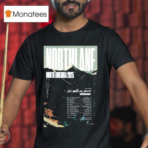 Northlane North America Tour Dates T Shirt