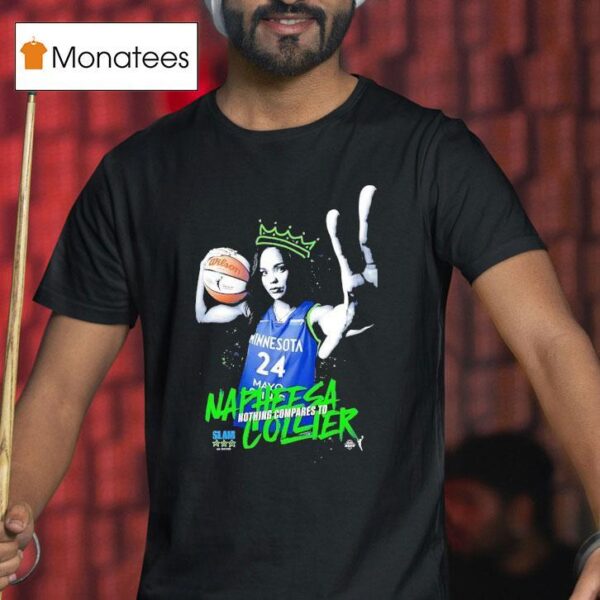Nothing Compares To Napheesa Collier Minnesota Lynx Basketball T Shirt