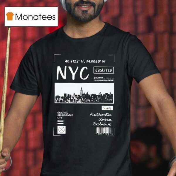 Nyc Estd Authentic Urban Exclusive T Shirt