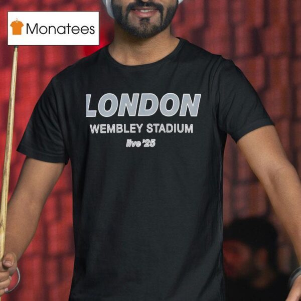 Oasis London Wembley Stadium T Shirt