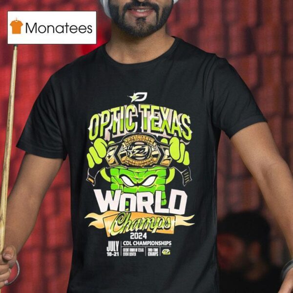 Optic Texas Gaming Cdl Champs T Shirt