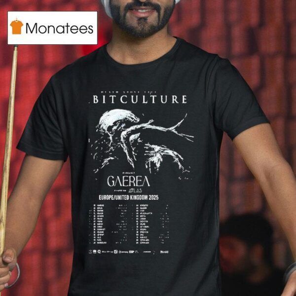 Orbit Culture Death Above Life With Gaerea X Atlas Support Eu Uk Tour Dates T Shirt