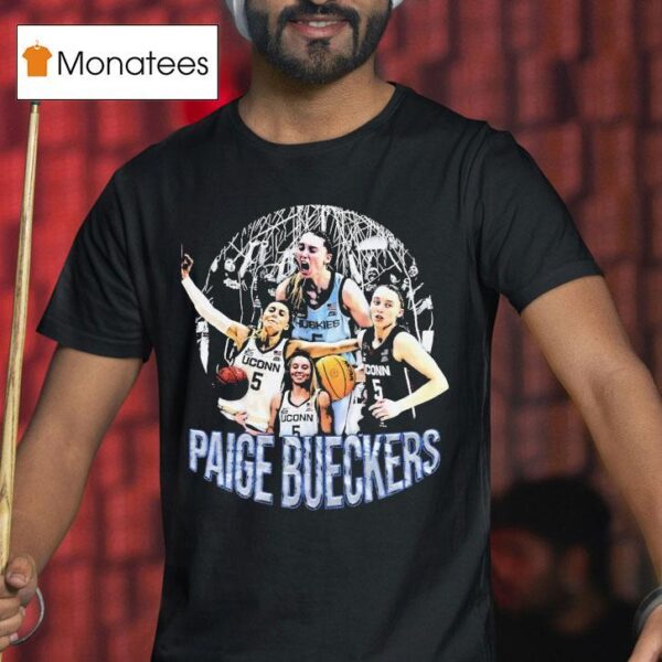 Paige Bueckers Uconn Huskies Basketball Retro T Shirt