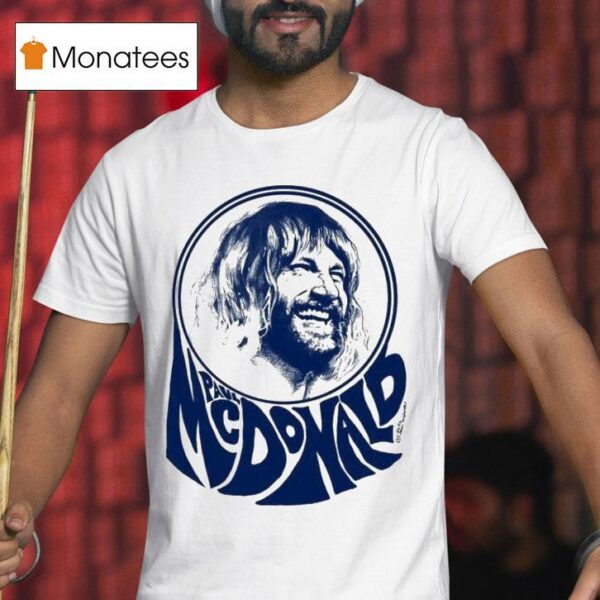 Paul Mcdonald Portrai T Shirt
