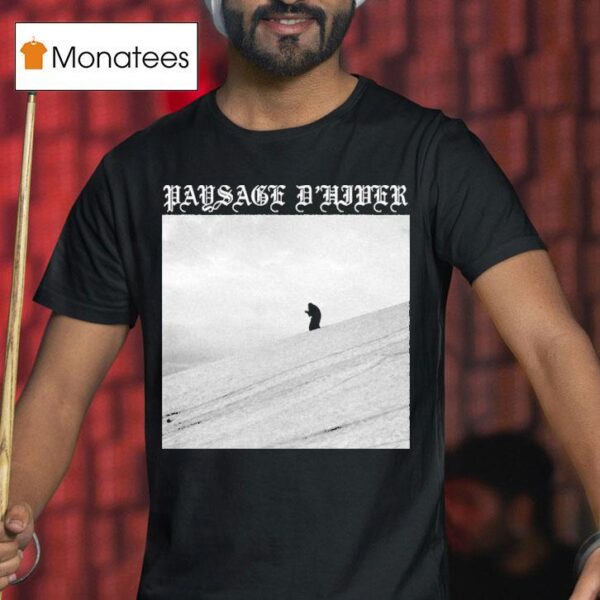 Paysage D Hiver The Path T Shirt