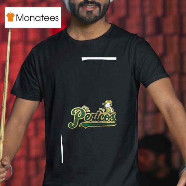 Pericos De Puebla X Peanuts Cartoon T Shirt