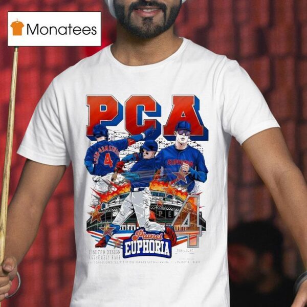Pete Crow Armstrong Pca Planet Euphoria Chicago Cubs T Shirt