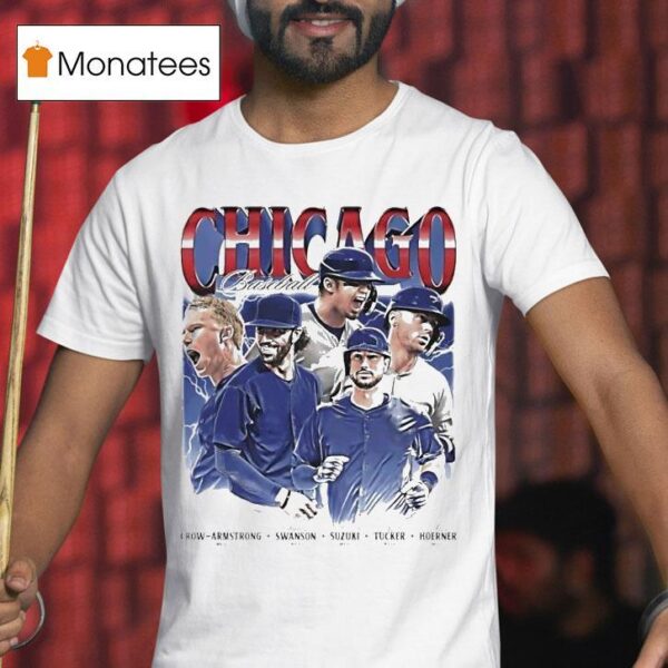 Pete Crow Armstrong Swanson Suzuki Tucker And Hoerner Chicago Cubs T Shirt