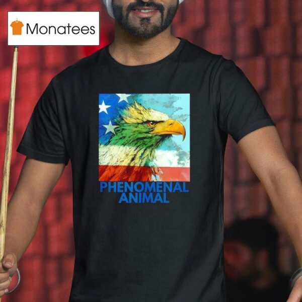 Phenomenal Patriotic Eagle T Shirt