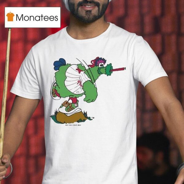 Philadelphia Phillies Phillie Phanatic Phillies Pitching Masco T Shirt