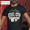 Pittsburgh Slers X Pittsburgh Peaguins Sl City Champions T Shirt