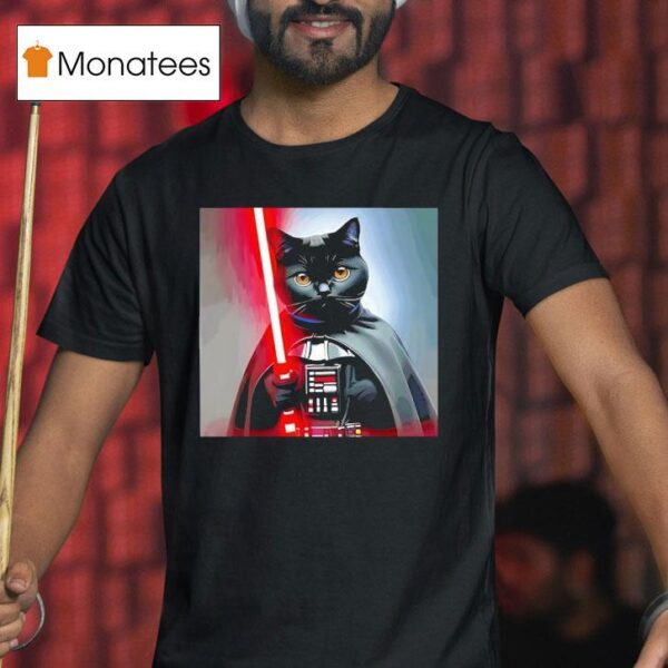 Planet Cat Vader Star Wars T Shirt