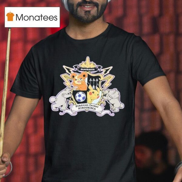 Pokemon Sanfrecce Hiroshima T Shirt