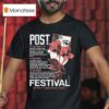 Post Festival Hifi Indy Indianapolis Indiana Tour Rose T Shirt
