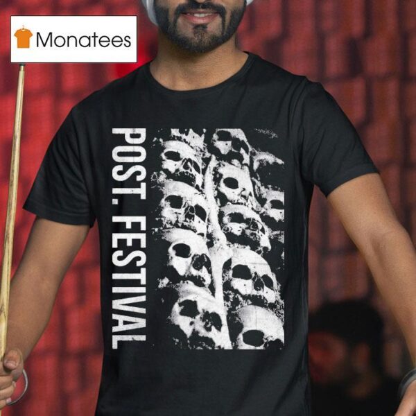 Post Festival Skulls T Shirt