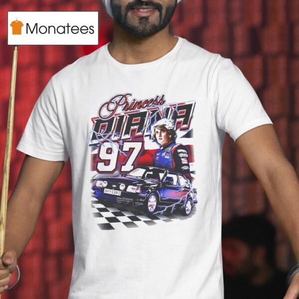 Princess Diana Racing Lightning T Shirt