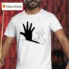 Rabbit Hand Shadow Ringer T Shirt