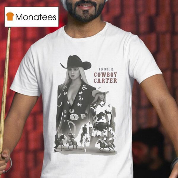 Revenge Is Cowboy Carr T Shirt