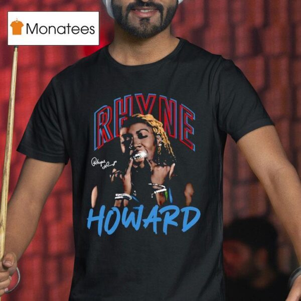 Rhyne Howard Atlanta Dream Basketball Signature Graphic T Shirt