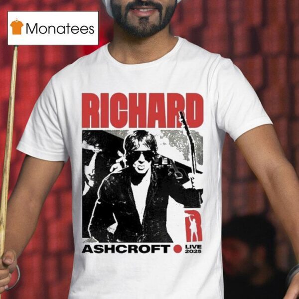 Richard Ashcroft Richard Ashcroft Live Beige Tour T Shirt