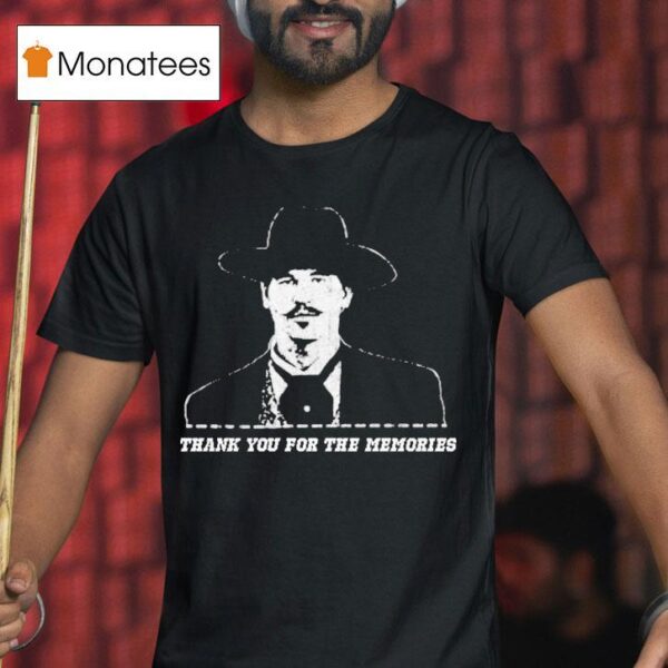 Rip Val Kilmer Thank You For The Memories T Shirt