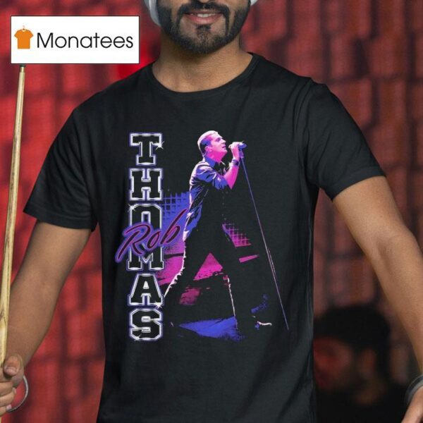 Rob Thomas Stage Glow Photo T Shirt