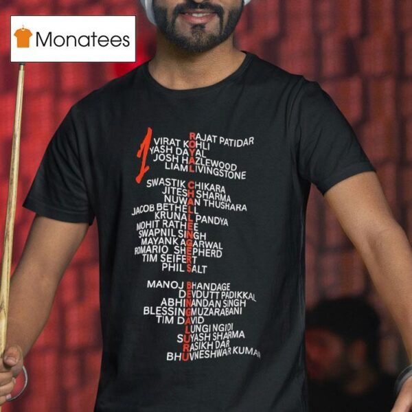Royal Challengers Bengaluru T Shirt