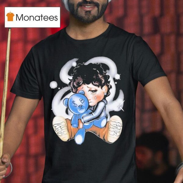 Sad Boyz El Monito Throwie Bear Teddy T Shirt