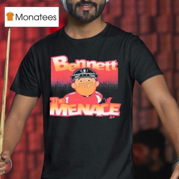 Sam Bennett The Menace Florida Panthers Hockey Chibi T Shirt